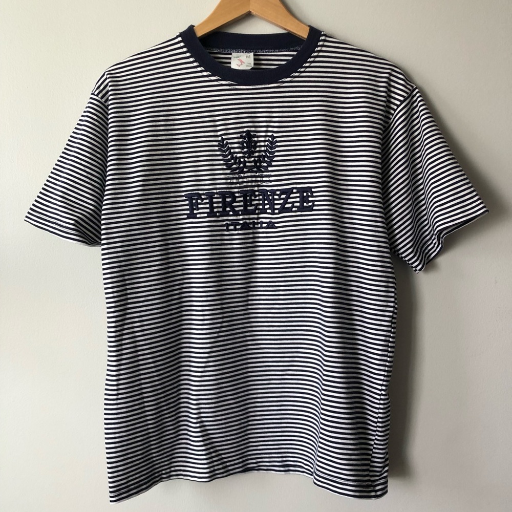 Embroidered Firenze Florence Italy 🇮🇹 T-Shirt
